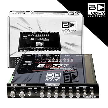 BANDA EQ777 7-Band Car Audio Graphic Equalizer - Half Din